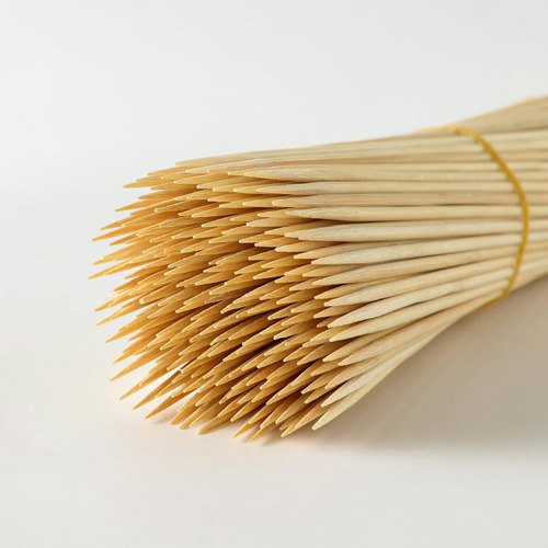 Brochetas De Barbacoa De Madera Duradera For Asar A La 35cm