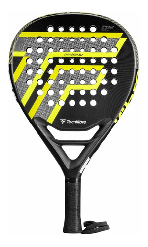 Paleta Padel Tecnifibre Carbono Tei Wall Breaker 375 Envios Color Negro