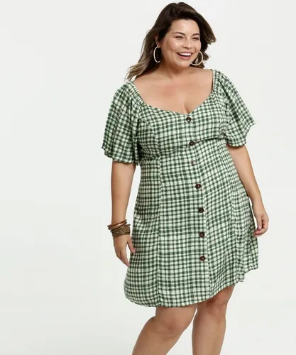 Vestido xadrez na best sale marisa
