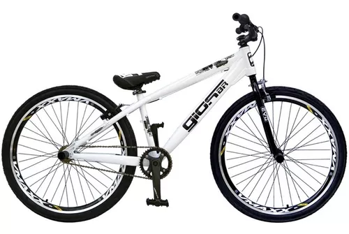 BICICLETA ARO 26 GIOS 4TRIX - AZUL BEBÊ E AZUL C/ AMORTECEDOR - Portal  Wheeling