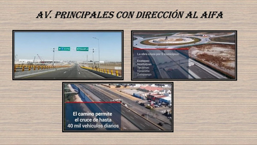 Vendo Terreno Plano Colindante Al Aifa