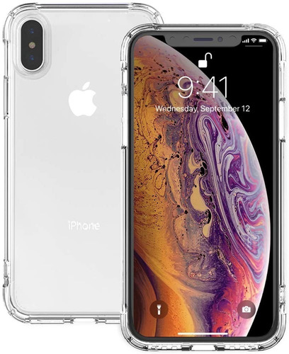 Carcasa Forro Reforzada Para iPhone XS Max Estuche Flexigel 