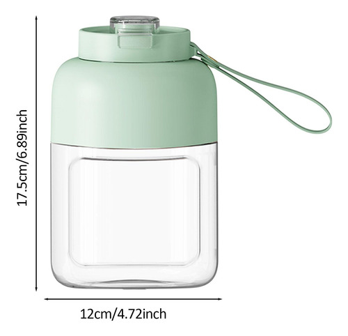 Copa De Exprimidor Eléctrica De Licuadora Portátil Verde