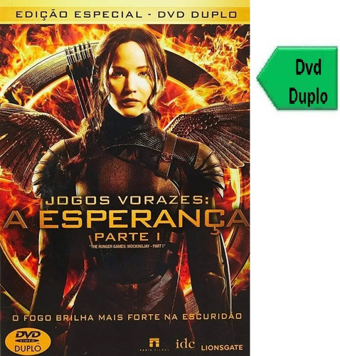 Dvd Jogos Vorazes A Esperança Parte I - Novo E Lacrado