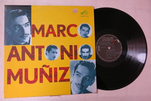 Vinyl Vinilo Lp Acetato Marco Antonio Muñiz Bolero