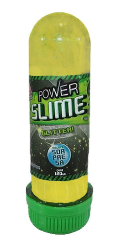 Power Slime Con Sorpresa Y Brillos