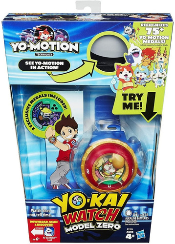 Yokai Watch Modelo Cero + 2 Medallas Exclusivas - Hasbro