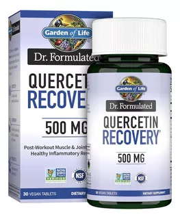 Quercetina Recovery 500 Mg Garden Of Life 30 Tabletas