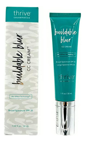 Thrive Causemetics Buildable Blur Cc Cream Spf35 1oz (beige.