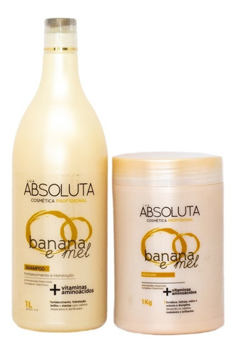 Kit Shampoo E Creme De Hidratação Efeito Salão Profissional