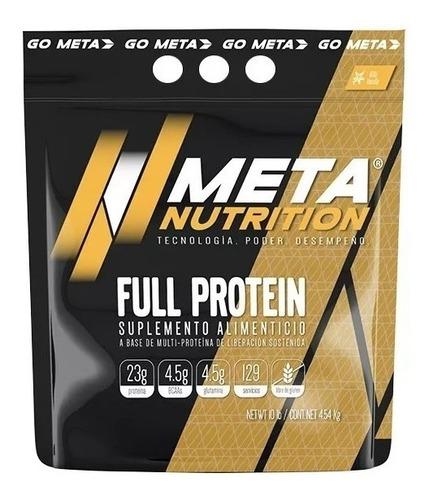 Proteina Meta Nutrition Full Protein 10 Libras 129 Porciones