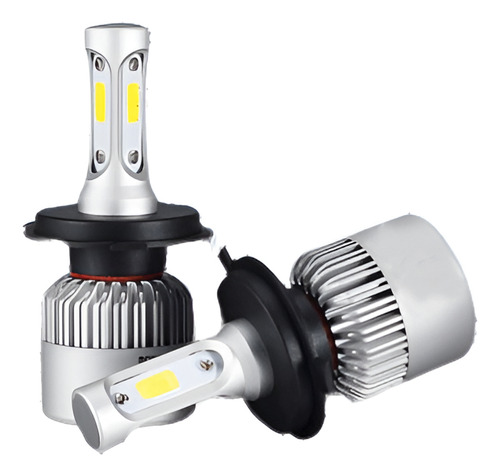 Pair H4 9003 Hb2 200w 20000lm Kit De Faros Led Bombillas Bla