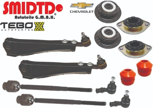 Kit Bieletas Dirección Mecánica Bases Horquillas Chevy 94-98