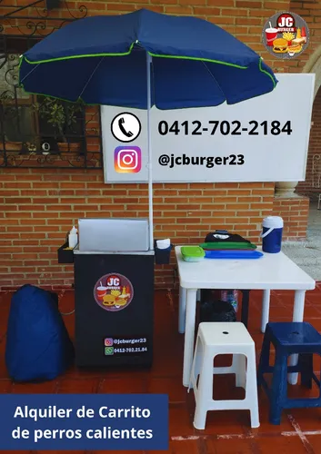 Alquiler Carrito Perros Calientes Hamburguesa Colchón Inflab