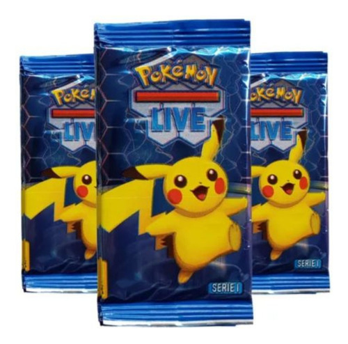 Sobres De Cartas Pokemon Live Serie 1 X 20 Sobres Original