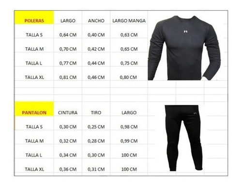 Conjunto Primera Capa Polera Dry Fit +pantalón Uv Geoutdoor