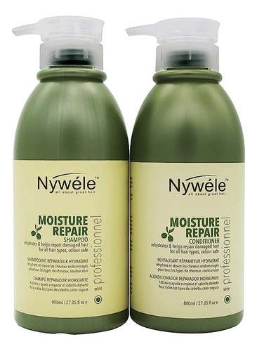 Nywele Moisture Repair Shampoo And Conditioner Set - 27 Oz (