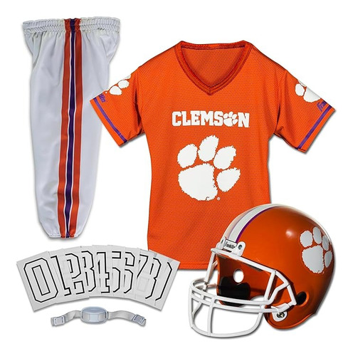 Juego De Uniforme Clemson Franklin Ncaa Small 4/6 Años