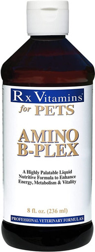 Amino B-plex 236ml (vitaminas Para Mascotas) - Rx Vitamins