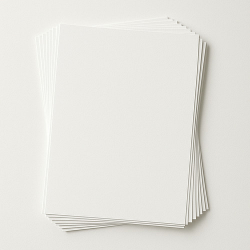 Papel Offset Suzano 240g A4 - 100 Folhas Cor Branco