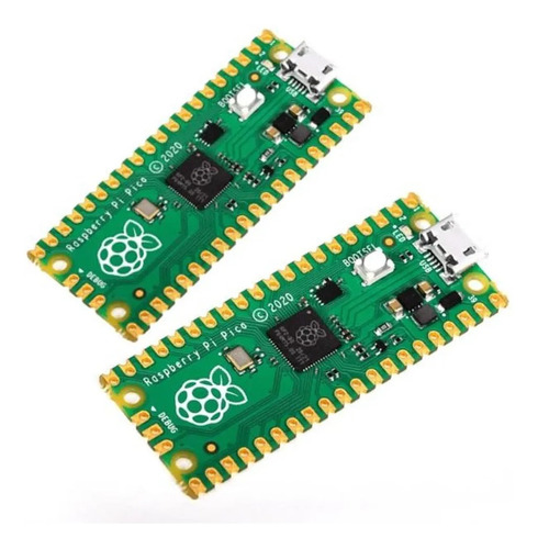 Pack De 2 Placas Raspberry Pi Pico 