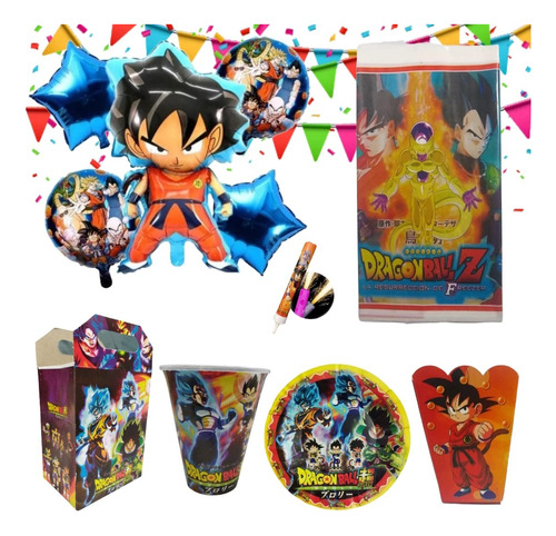Dragon Ball Paquete Artículos De Fiesta Especial 