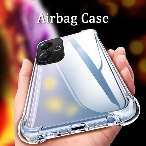 Funda Para Xiaomi Poco M6 4g Airbag Anticaida