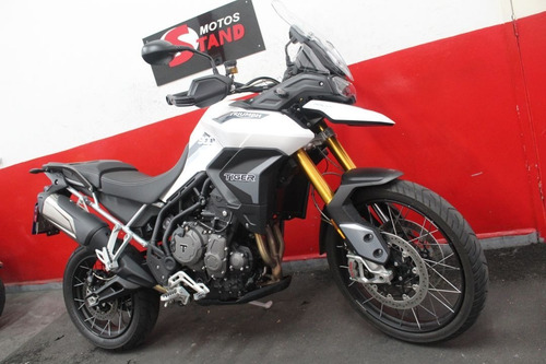 Imagem 2 de 11 de Triumph Tiger 900 Rally Abs 2021 Branca Branco