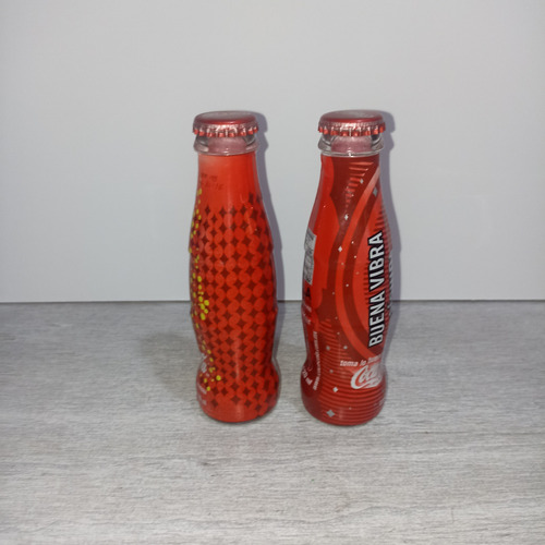 Botellas Coca Cola Año 2005 2 Botellas De 120 Ml Coca Cola (Usado)