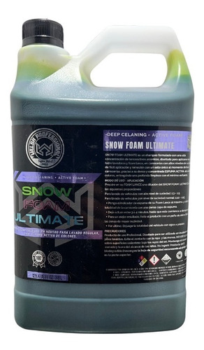 Shampoo Snow Foam Espuma De Colores Auto Green Tipo Nerta