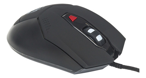 Mouse Manhattan Led Gaming Alambrico Optico Usb 176071 Color Negro