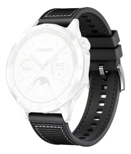 Correa De Nylon Compuesta Para Huawei Watch Gt 4 46mm
