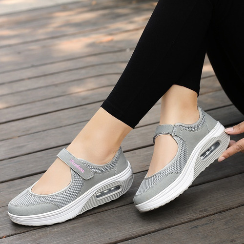 Zapatillas Ligeras De Malla Con Cámara De Aire For Mujer