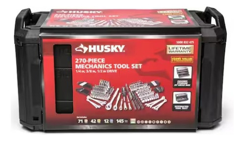 Caja  De Herramientas Husky Mechanics Tool Set 270 Piezas