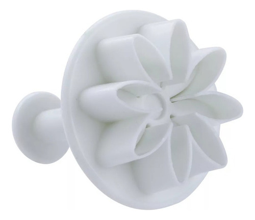 Forma Plástico Margaridas 4 Pzs Removível Massas/fondant