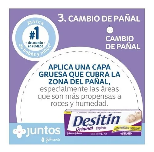 Crema Antipañalitis Desitin® Ungüento 57 Gr Pack 2 Unidades