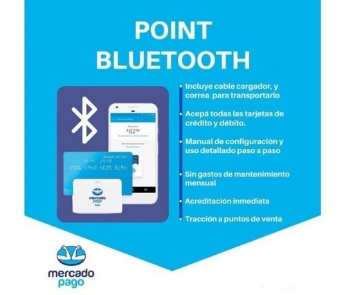 Posnet Point Bluetooth - Lector De Tarjetas Mpos