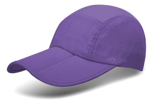 Gorra De Béisbol Plegable Upf 50+, Protección Solar, Sombr