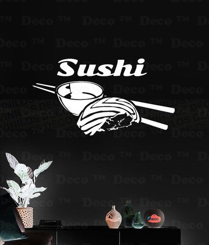 Vinilo Decorativo Personalizado Sushi Comida