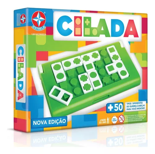 Jogo Educativo Cilada Estrela 6 + Anos Original Nova Edição