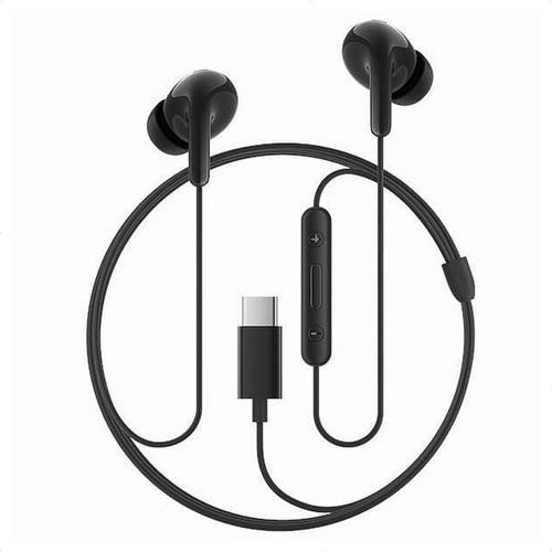 Xiaomi Auriculares Conexión Tipo C / Control Integrado, Blk Color Negro