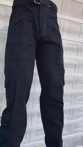 Pantalon de policia azul new arrivals