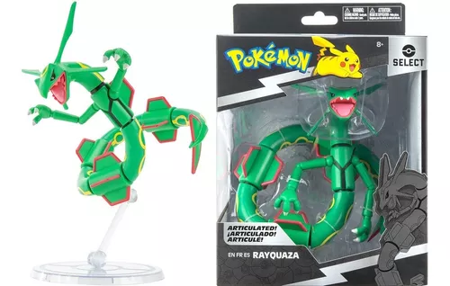 Pokémon Figura Articulada Rayquaza Select - Jazwares