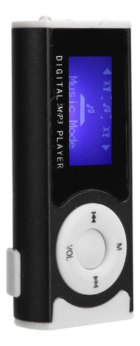 Linterna Portátil Mp3 Mini Backclip Lcd Mini