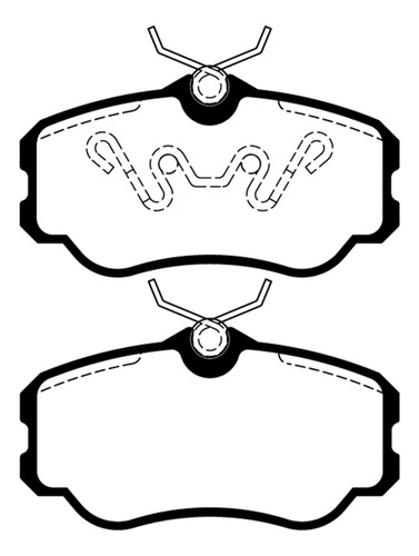 Pastillas De Freno Para Ford Galaxy 0 2.0 91/96 Litton