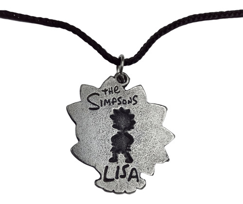 Colgante Metal Serie Animada Los Simpsons Personajes Lisa Los Simpson - Lisa