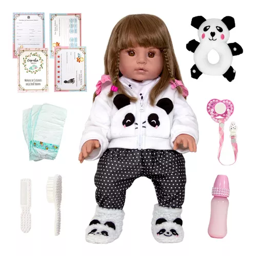 Bebê Reborn Siliconado Baby Dolls Adora Mercado Livre Barata