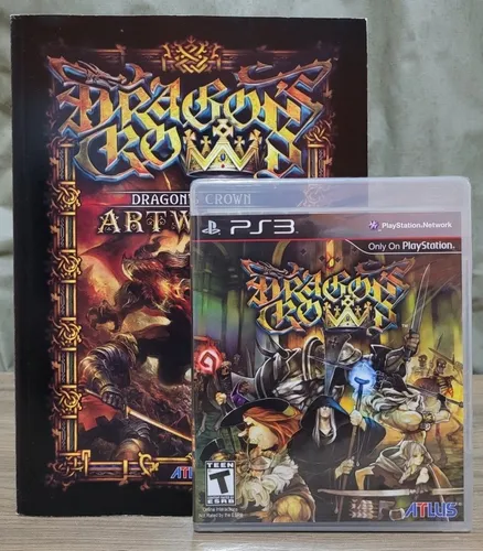 Dragons Crown Jogo Original Para Ps3 Novo Lacrado Book Frete