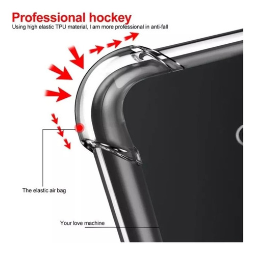 Carcasa Para iPhone 11 Transparente Antigolpe