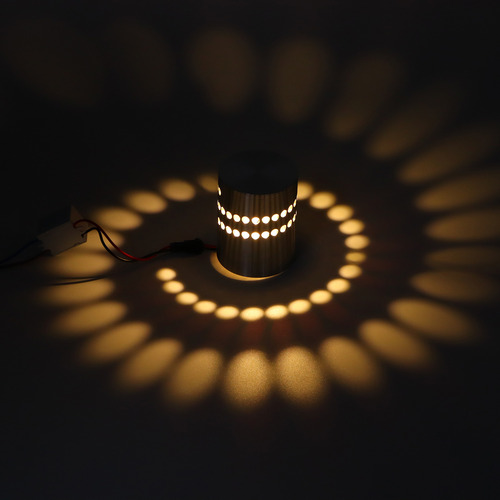 Decorativo En Espiral Redondo Innovador Para Pared Led De 3